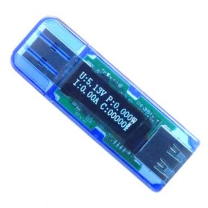 OLED USB detector Voltmetro current power capacity tester QC2.0