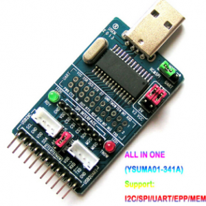 CH341A USB to I2C/IIC/SPI/UART/TTL/ISP Adattatore EPP/MEM