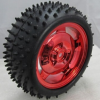 85MM*38MM Anti Slip Ruota Red