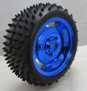 85MM*38MM Anti Slip Ruota Blue