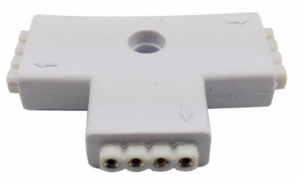 LED Stripe Connettore T-Shape 3528 5050 Ect 4P LED LED Stripe Connettore T-Shape 3528 5050 Ect 4P LED