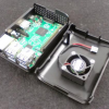 Black Raspberry pi 3 Case With Fan2