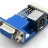 VGA PS2 Board Accessory Test Modulo with VGA + PS2 + Control Connettore Interfaccias for Testing VGA PS2 Interfaccia