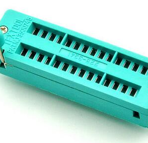 228-3341 28-pin narrow zif test socket