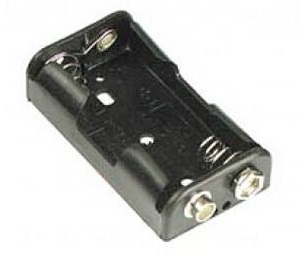 2AA 3V contenitore batterie With 9V Batteria Socket