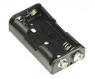 2AA 3V contenitore batterie With 9V Batteria Socket 2AA 3V contenitore batterie With 9V Batteria Socket
