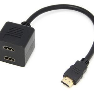 HDMI Maschio to Dual Femmina 1-to-2 Splitter Cavo Adattatore - Black