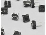 10 Pezzi 6*6*6 2Pins Tach Pulsante