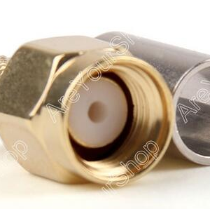 RP SMA Connettore Maschio Jack crimp RG58 RG142 LMR195 RG 400 Cavo line high quality minijack plug wire Connettore