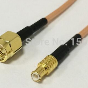 SMA Maschio plug Maschio MCX Pulsante Connettore convert Plug RG316 RG316 6inch