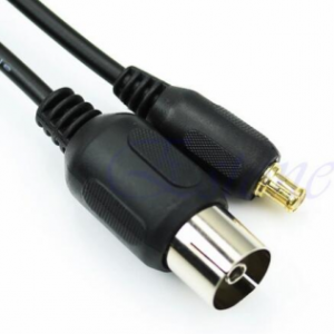 IEC to MCX Antenna Pigtail Cavo Adattatore Connettore For USB TV Tuner DVB-T