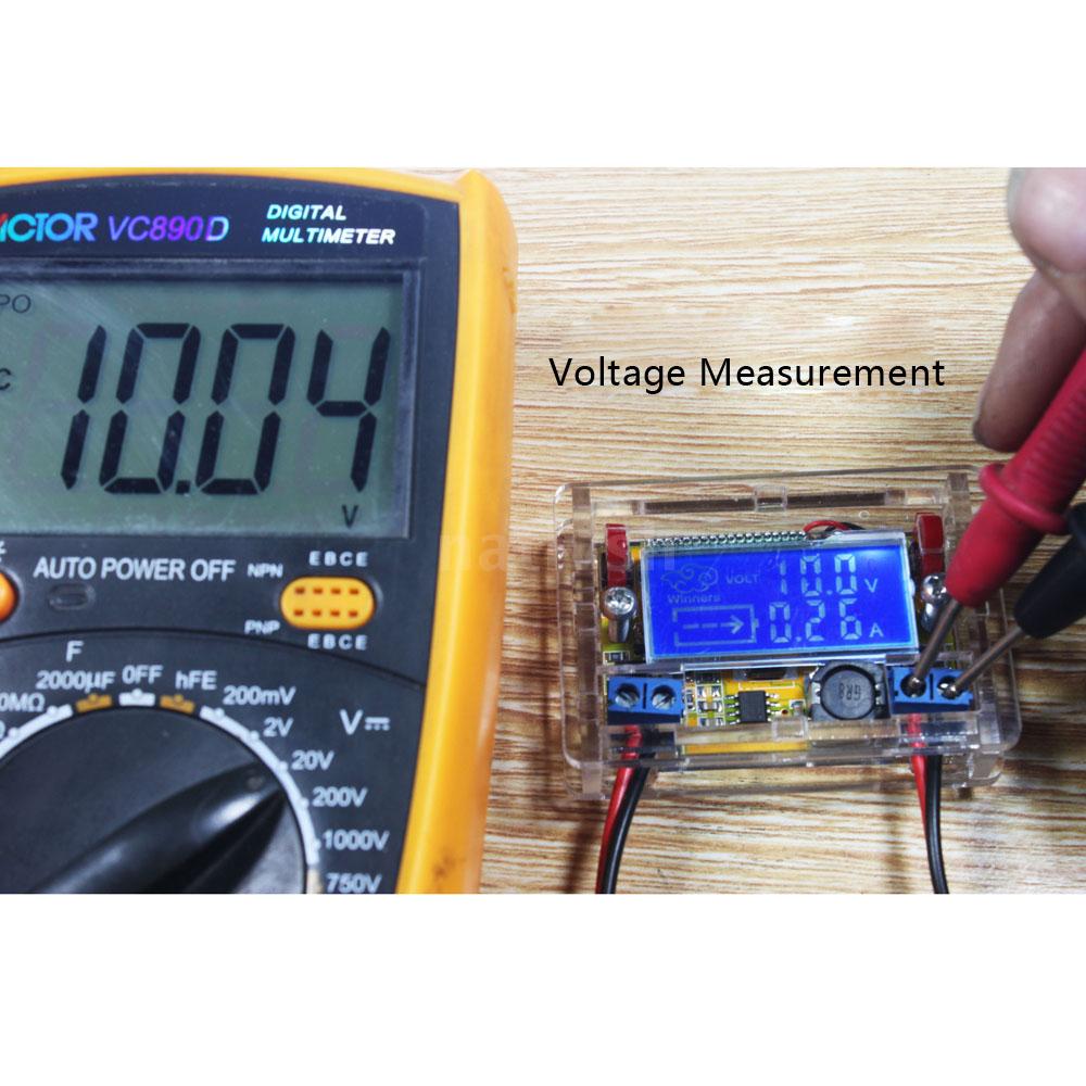 Alimentatore DC-DC step-down con visualizzazione su LCD di tensione e corrente Alimentatore DC-DC step-down con visualizzazione su LCD di tensione e corrente