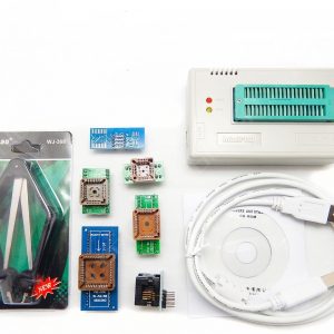 TL866CS USB Universal Programmatore EEPROM FLASH 9 Adattatores Extractor for 13000 Ics