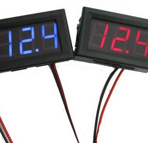 Blue 0.56 inch LED Digitale Voltmetro DC5V-30.0V