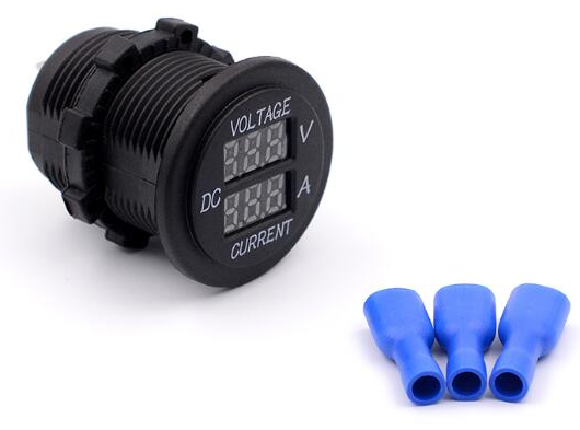 ROUND Automotive Voltmetro + Amperometro ROUND Automotive Voltmetro + Amperometro