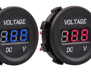 Impermeabile DC 12V 24V Voltmetro LED high - precision Digitale