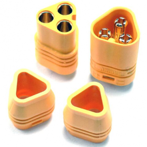 Three-phase three lines MT60 Maschio and Femmina models ESCs butt plug