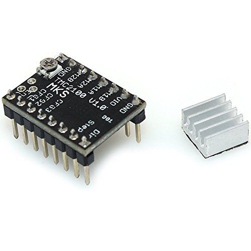 MKS TMC2100 Stepper Motore Driver Board with Dissipatore per Stampante 3D MKS TMC2100 Stepper Motore Driver Board with Dissipatore per Stampante 3D