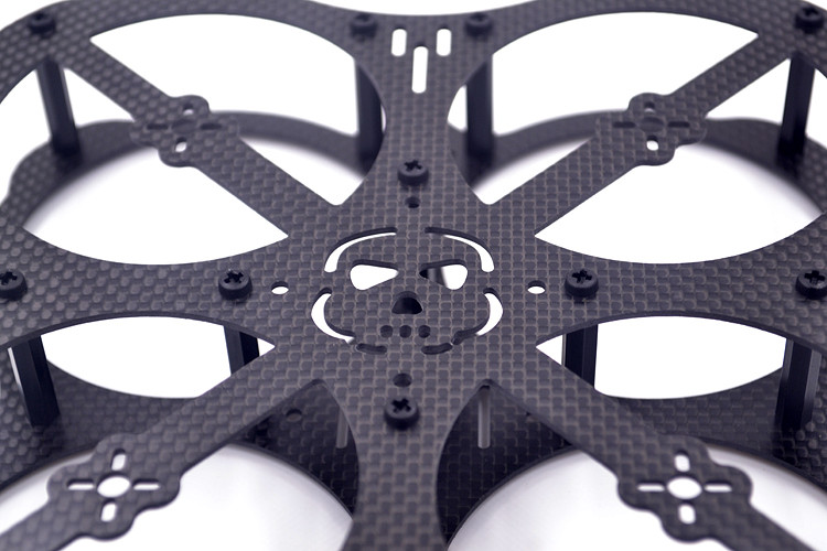 X3 UFO(130) 1.5mm Quadcopter Carbon Fiber Frame Kit X3 UFO(130) 1.5mm Quadcopter Carbon Fiber Frame Kit