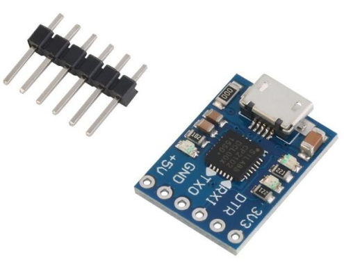Micro-USB a UART TTL-cp2102 Seriale Adattatore Modulo Arduino 5v 3.3v 