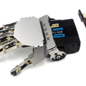 Right Robot hand-five fingers/Metal manipulator arm/Mini bionic hand/Humanoid robot arm/gripper/car accessories