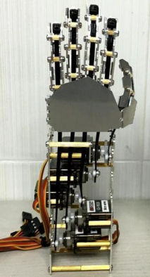Left Hand 5-DOF Robot Hand Fingers ( Have not assembly , need assembly by self) Left Hand 5-DOF Robot Hand Fingers ( Have not assembly , need assembly by self)
