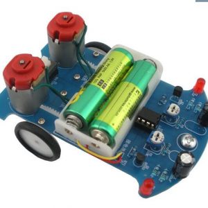 D2-5 Intelligent Tracing Car Kit Inspection Line Car Experiment Parts Electromechanical Assembly Electronic Assembly DIY (It is