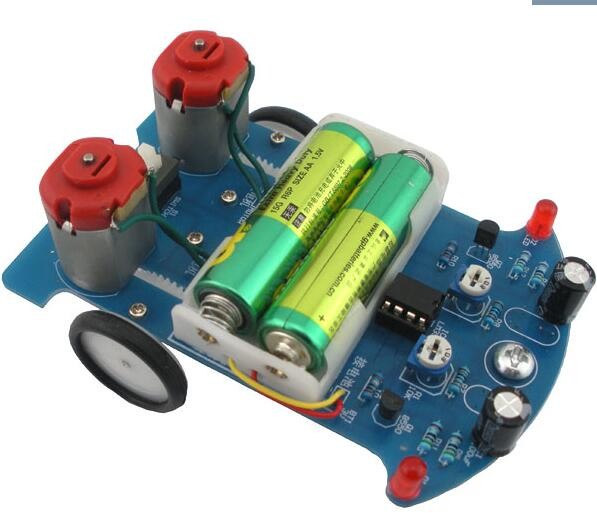 D2-5 Intelligent Tracing Car Kit Inspection Line Car Experiment Parts Electromechanical Assembly Electronic Assembly DIY (It is D2-5 Intelligent Tracing Car Kit Inspection Line Car Experiment Parts Electromechanical Assembly Electronic Assembly DIY (It is