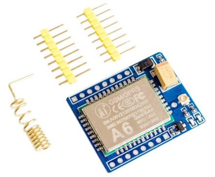 Mini A6 GPRS GSM Kit Wireless Extension Modulo Board Antenna Tested Super SIM800L Mini A6 GPRS GSM Kit Wireless Extension Modulo Board Antenna Tested Super SIM800L