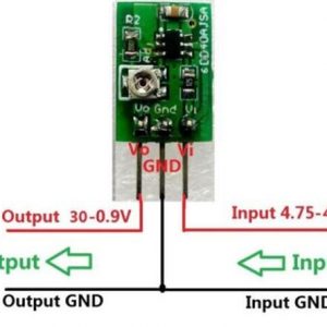 Alternative low Voltaggio step - down Modulo with 5-40V to 1-30V wide Voltaggio