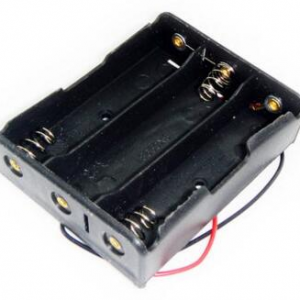 3X18650 contenitore batterie