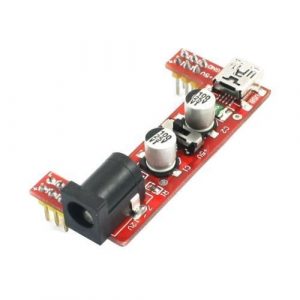 Breadboard special power Modulo 2-way 5V / 3.3V red