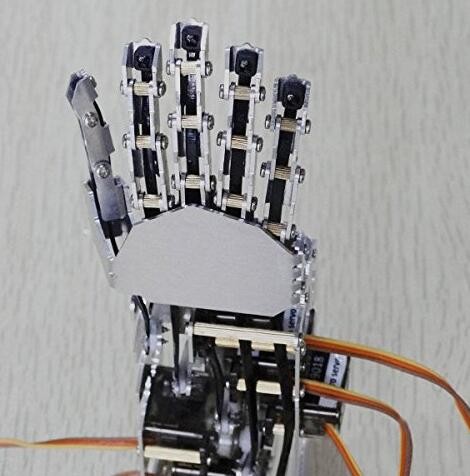 Left Hand 5-DOF Robot Hand Fingers ( Have not assembly , need assembly by self) Left Hand 5-DOF Robot Hand Fingers ( Have not assembly , need assembly by self)
