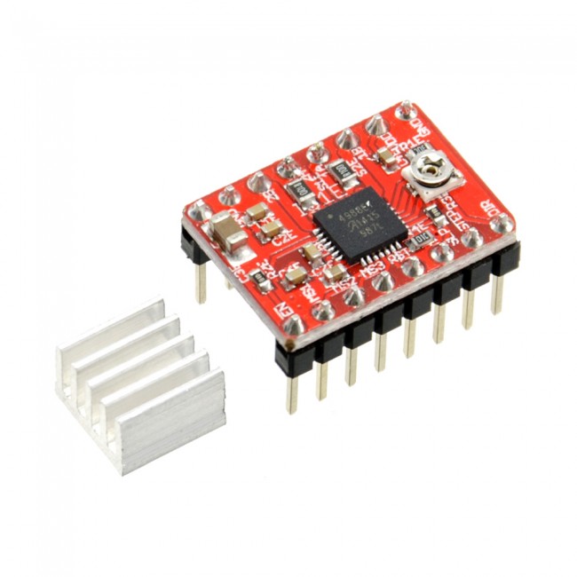3D printer Red A4988 Stepper Motore Driver Carrier 3D printer Red A4988 Stepper Motore Driver Carrier