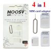 Adattatore Nano SIM verso Micro SIM o Standard SIM Kit 3 in 1