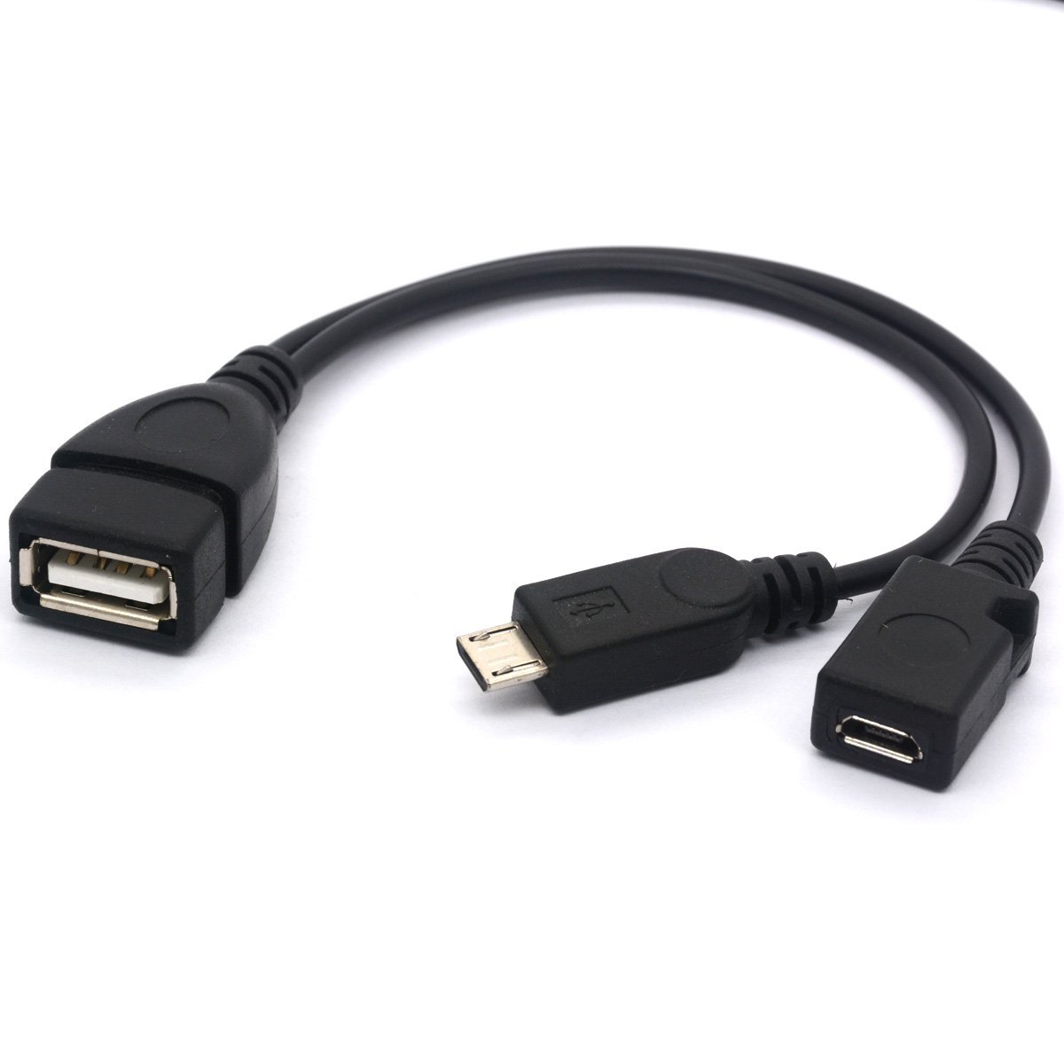 cerebrum mad Kæmpe stor Micro USB Cable Splitter Cable OTG Enhancer Power USB 2.0 A Female to Micro  USB Male and Micro 5 Pin Female Adapter - Arduiner - Arduino Components Shop
