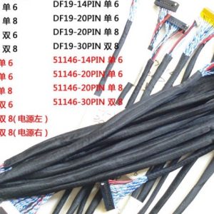 18PCS Universale FPC / LVDS Cavo Supporto per Monitor per Scheda di Regolatore 10-65 pollici Schermo LCD