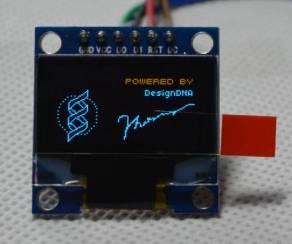 Modulo LCD da 0,96 "SPI 12864 bicolore LCD blu bicolore a 6 pin