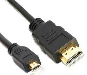 Lunghezza del cavo da HDMI Tipo A a Micro tipo D 1,5 metri