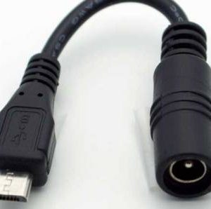 Presa femmina da 5,5 * 2,1 su micro USB