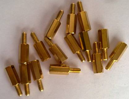 10 Pezzi 10MM + 6 M3 Pilastri filettati esagonali filettati in ottone 10 Pezzi 10MM + 6 M3 Pilastri filettati esagonali filettati in ottone