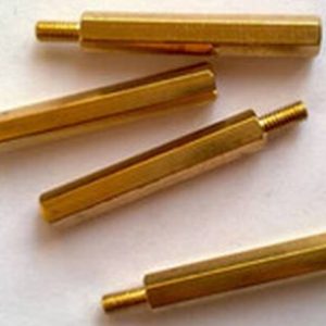 Colonne a vite esagonale filettate in ottone da 5 pezzi 25MM + 6 M3