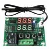 XH-W1219 DC 12V 220V -50-110 termostato digitale con display a doppio led