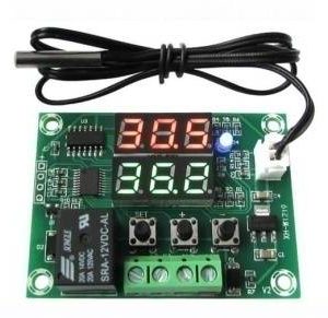 XH-W1219 DC 12V 220V -50-110 termostato digitale con display a doppio led