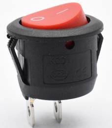 2 Pezzi Round Boat Switch 2Pins 2positions A16