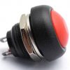 PBS-33B / Bottone rosso 12mm / Rosso 12mm Nessun interruttore autobloccante