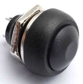PBS-33B / Nero 12mm Bottone / Nero 12mm Nessun interruttore autobloccante