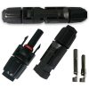 MC4 Connettore pannello solare 30A 1000V maschio + femmina IP67