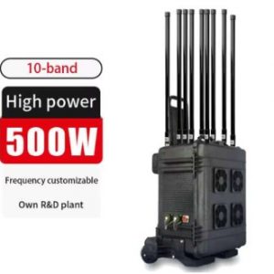valigia jammer anti drone (10 canali) 500watt