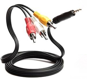 Cavo Audio/Video per Raspberry Pi 3,2 modello B B+ cavo jack con 4 poli